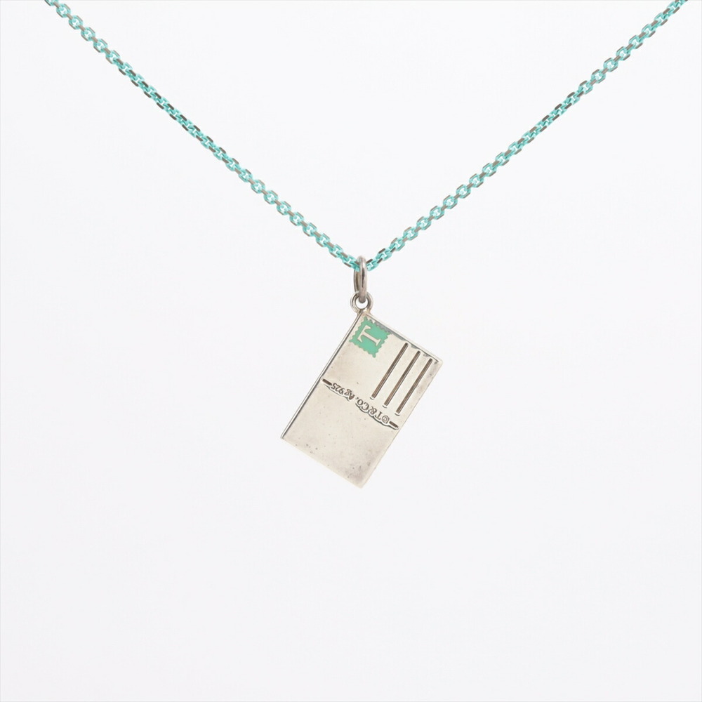 Tiffany Letter Necklace Silver Hawaii Limited Edition Postcard